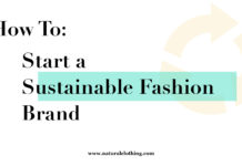 How To: Start a Sustainable Fashion Brand